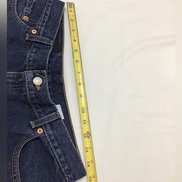 Levi’s 550 Vintage Mom Jeans Dark Wash High Waist Size 14 Miss S - Picture 7 of 13